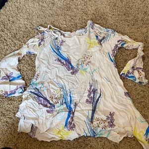 Free people shirt/bathing suit cover